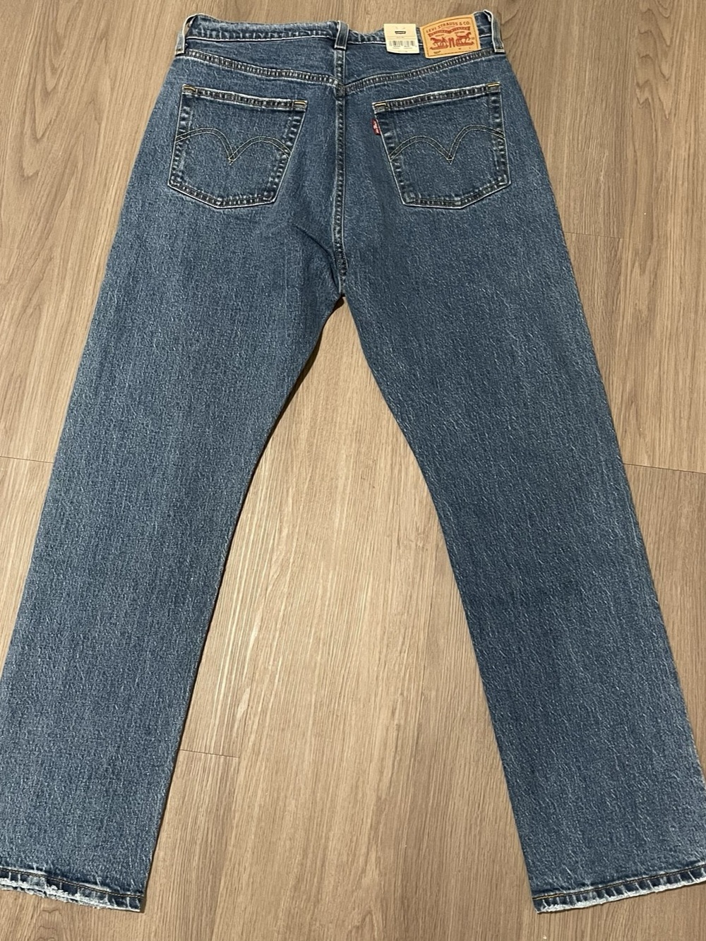 Levi's 501 Original Straight Leg Jeans Blue Waist 31 NWT - Picture 9 of 9